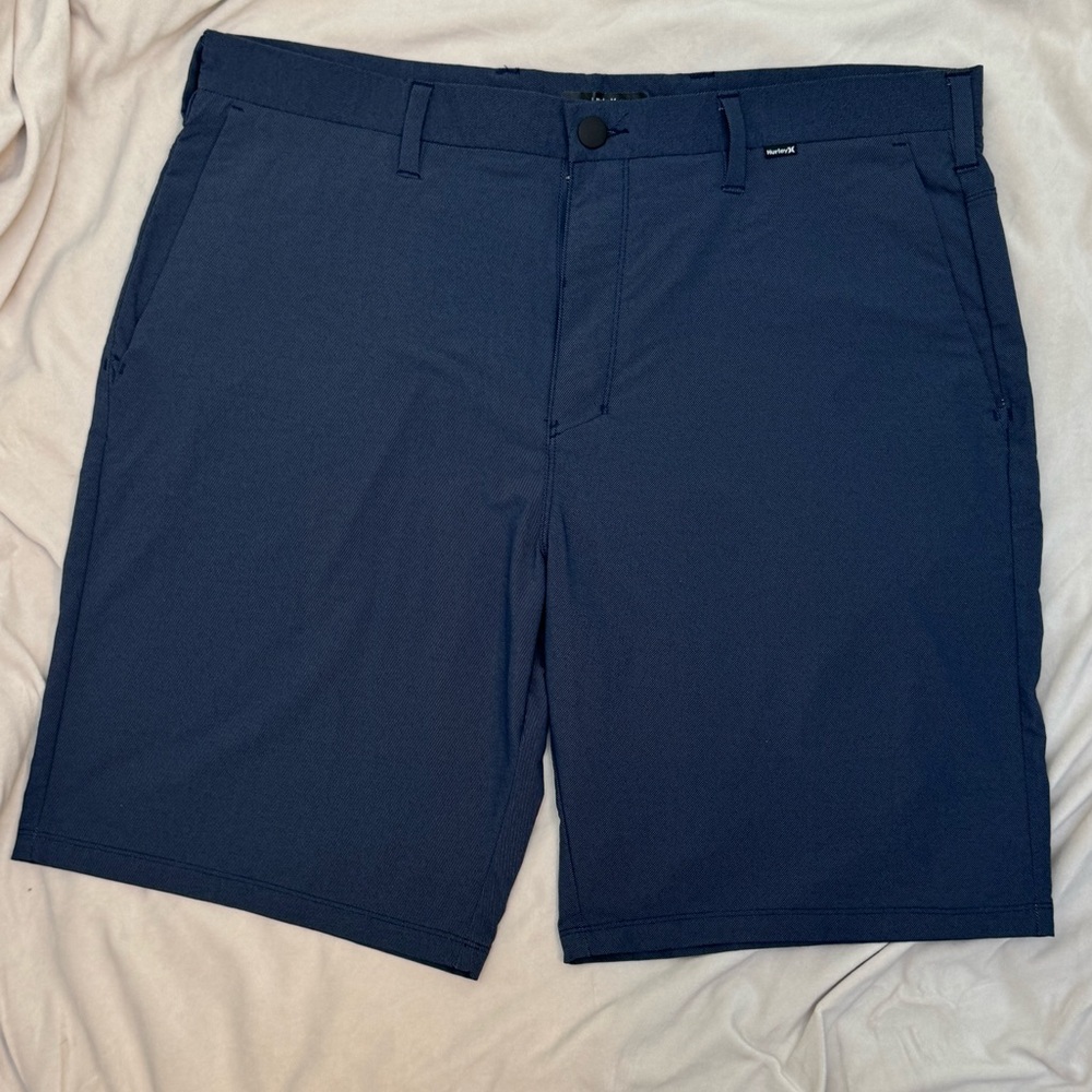 Hurley dark blue dry-fit shorts, 38